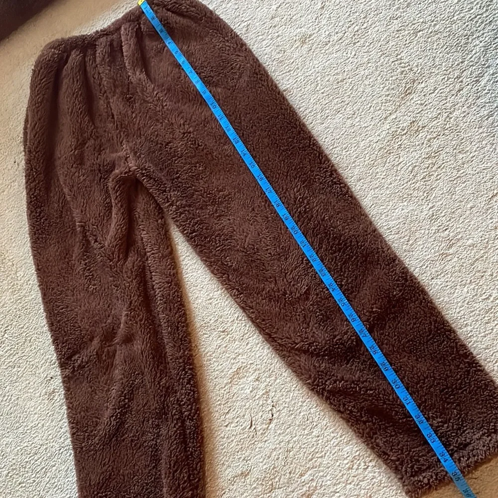 Bear super warm sherpa Costume Pajamas set